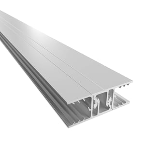 Verlegprofile zum Befestigen der Stegplatten und Hohlkammerplatten