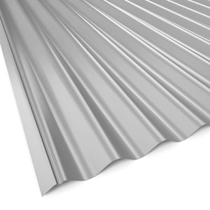 Wellbleche aus Stahl und Aluminium für Dach in verschiedene Stärken, Farben und Beschichtungen